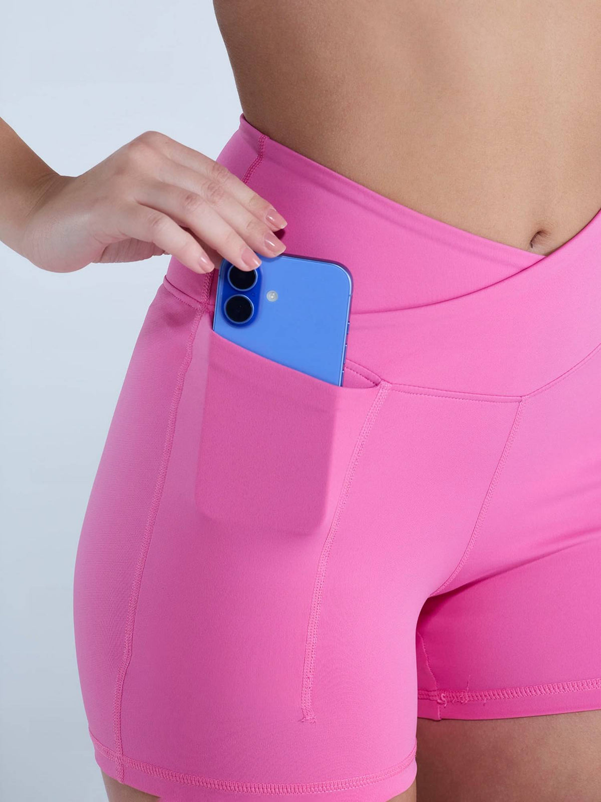 Pink Hourglass Booty Shorts - view 5