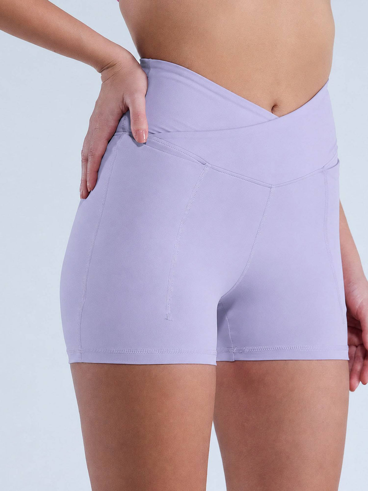 Wine Hourglass Booty Shorts - view 32