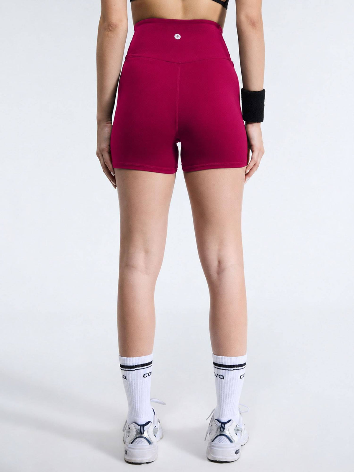 Wine Hourglass Booty Shorts - view 26