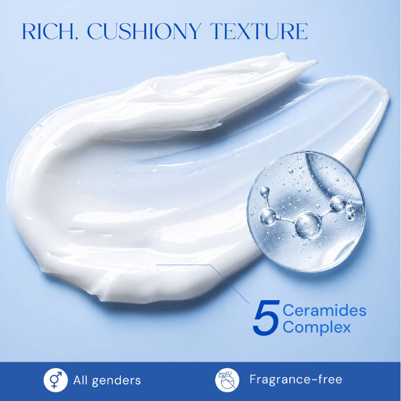 Balanced Barrier Creme with 5 Ceramides Complex+ Collagen+ Peptide for Damage Skin Barrier | FC3 - view 3