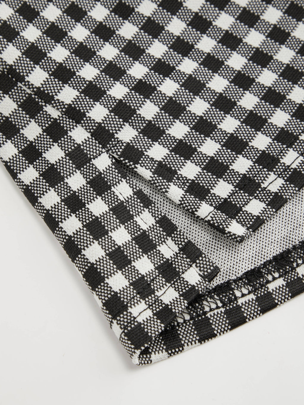 Jacquard Boat Neck Gingham Bowknot Tank Top | TT98 - view 5