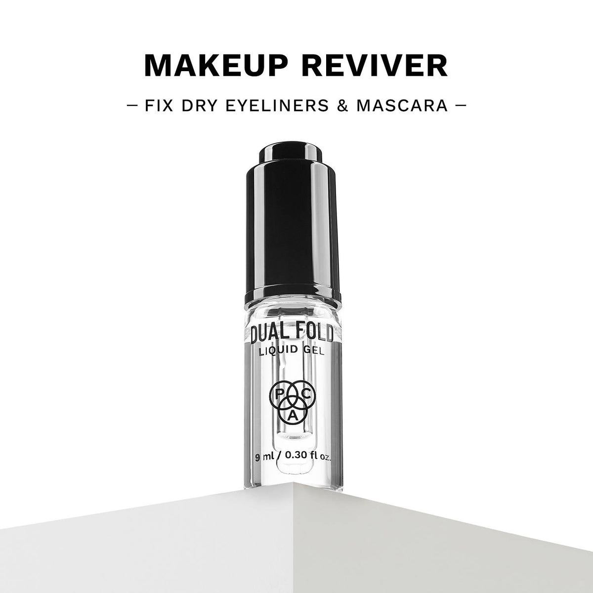 Dual-Fold Liquid Gel - Makeup Mixing Liquid to fix Dry Gel Eyeliners & Mascara, Makeup Reviver | E20 - view 7