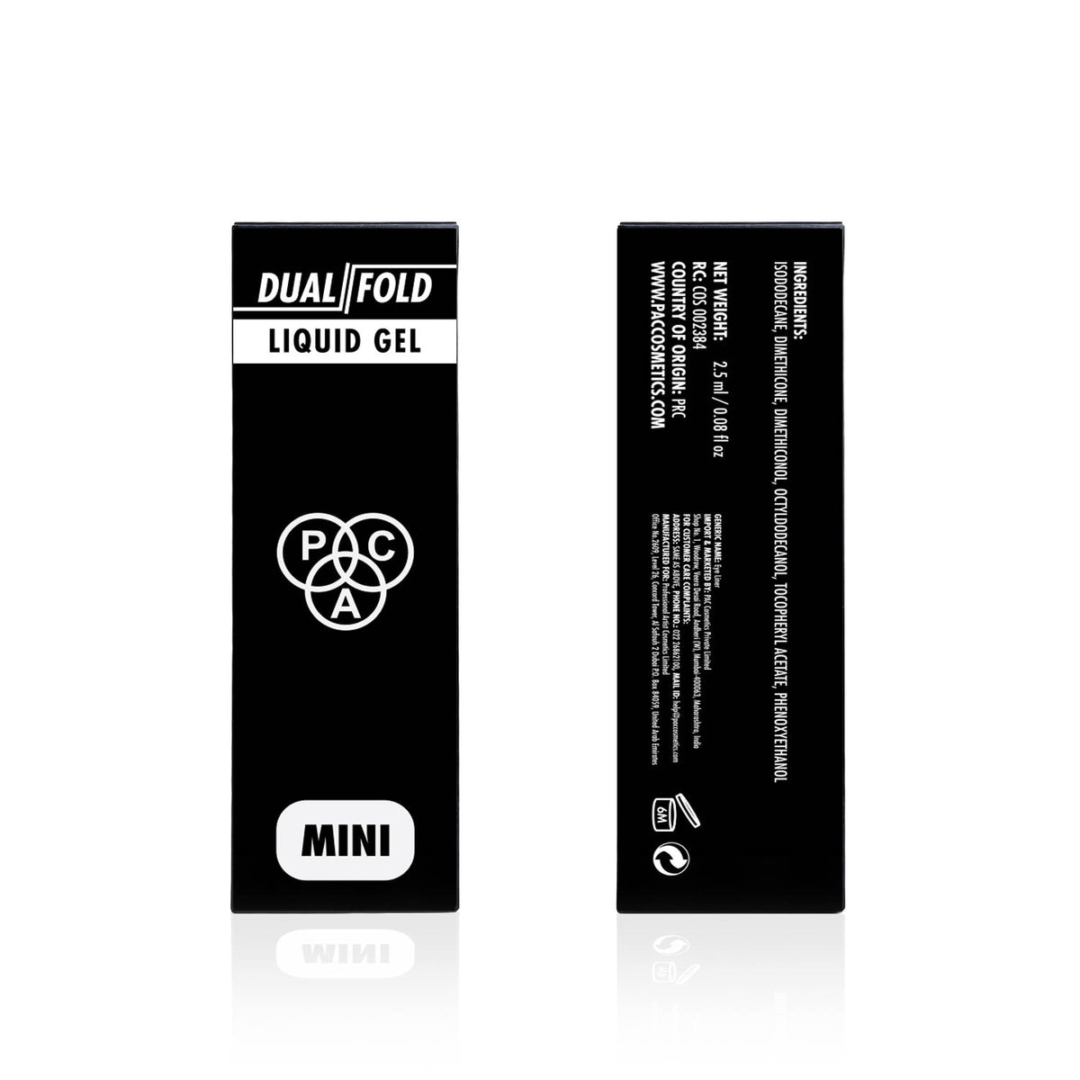 Dual-Fold Liquid Gel - Makeup Mixing Liquid to fix Dry Gel Eyeliners & Mascara, Makeup Reviver | E20 - view 4