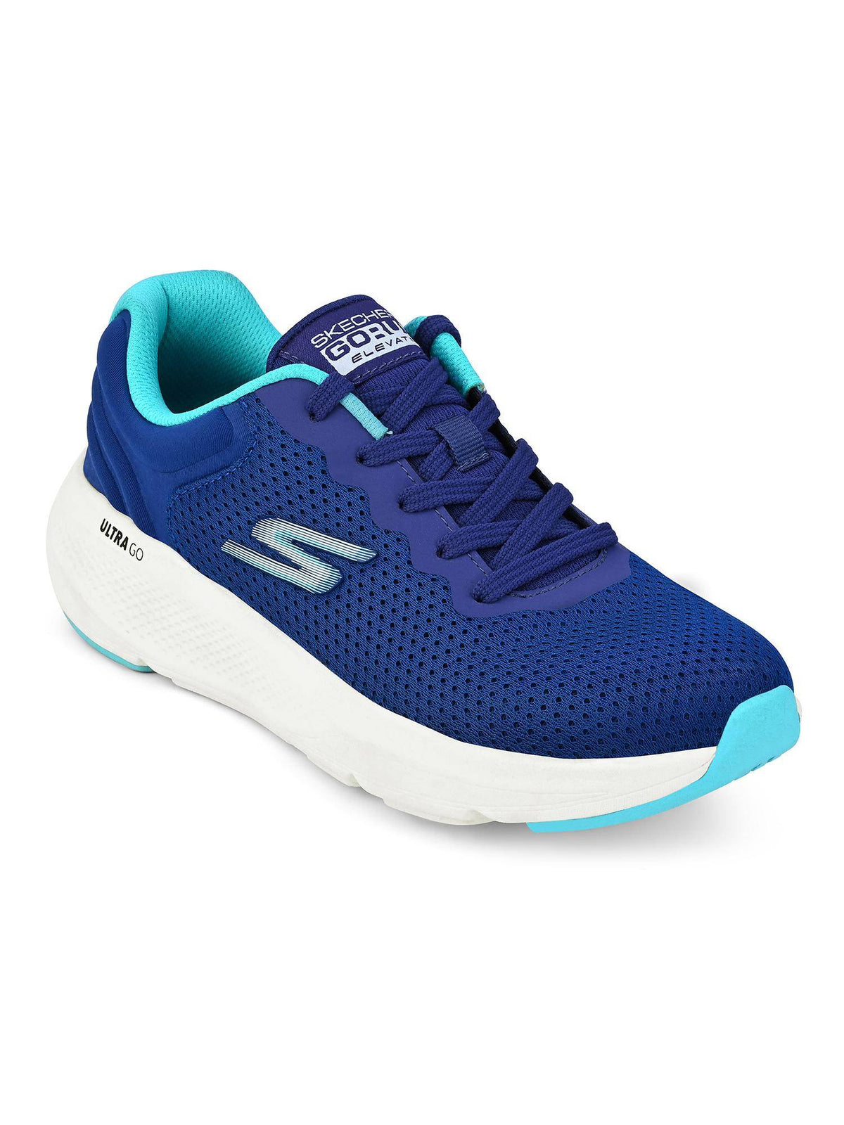 Women GO RUN ELEVATE Aqua Lace Up Running Shoes | SH9 - view 1