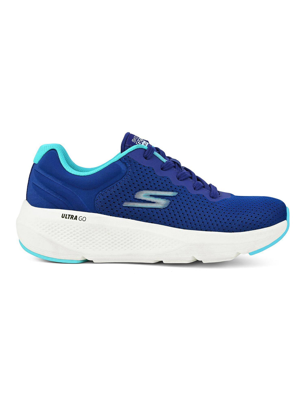 Women GO RUN ELEVATE Aqua Lace Up Running Shoes | SH9 - view 2