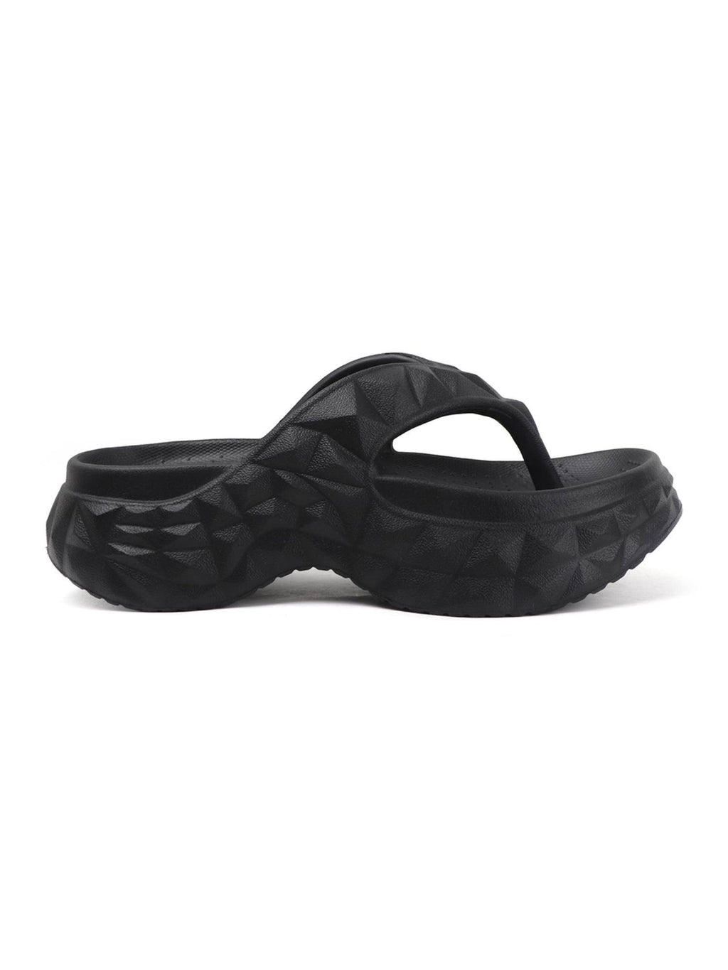 Womens Black Superior Elevated Comfort Sandals | SD89 - view 6