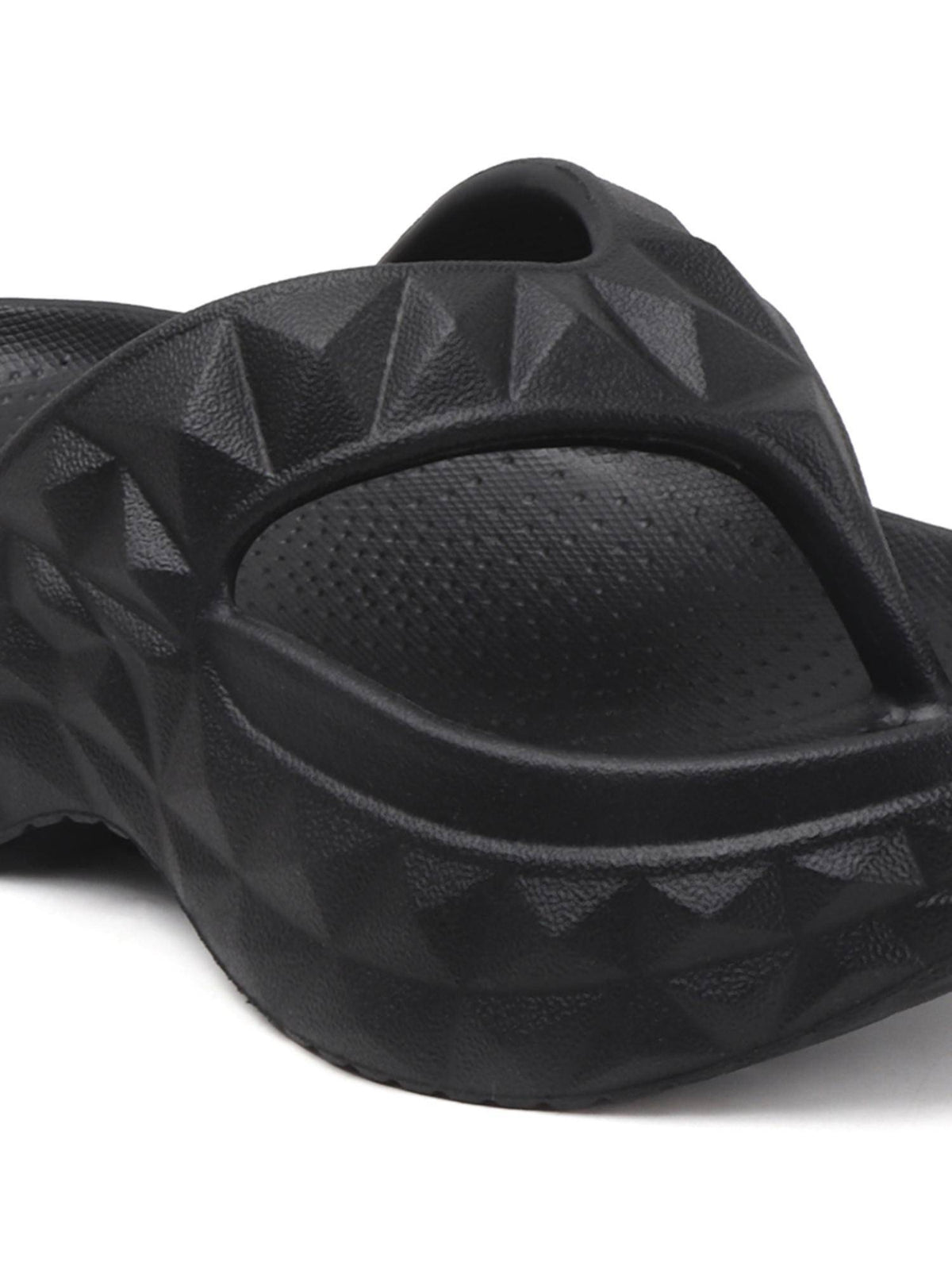 Womens Black Superior Elevated Comfort Sandals | SD89 - view 7