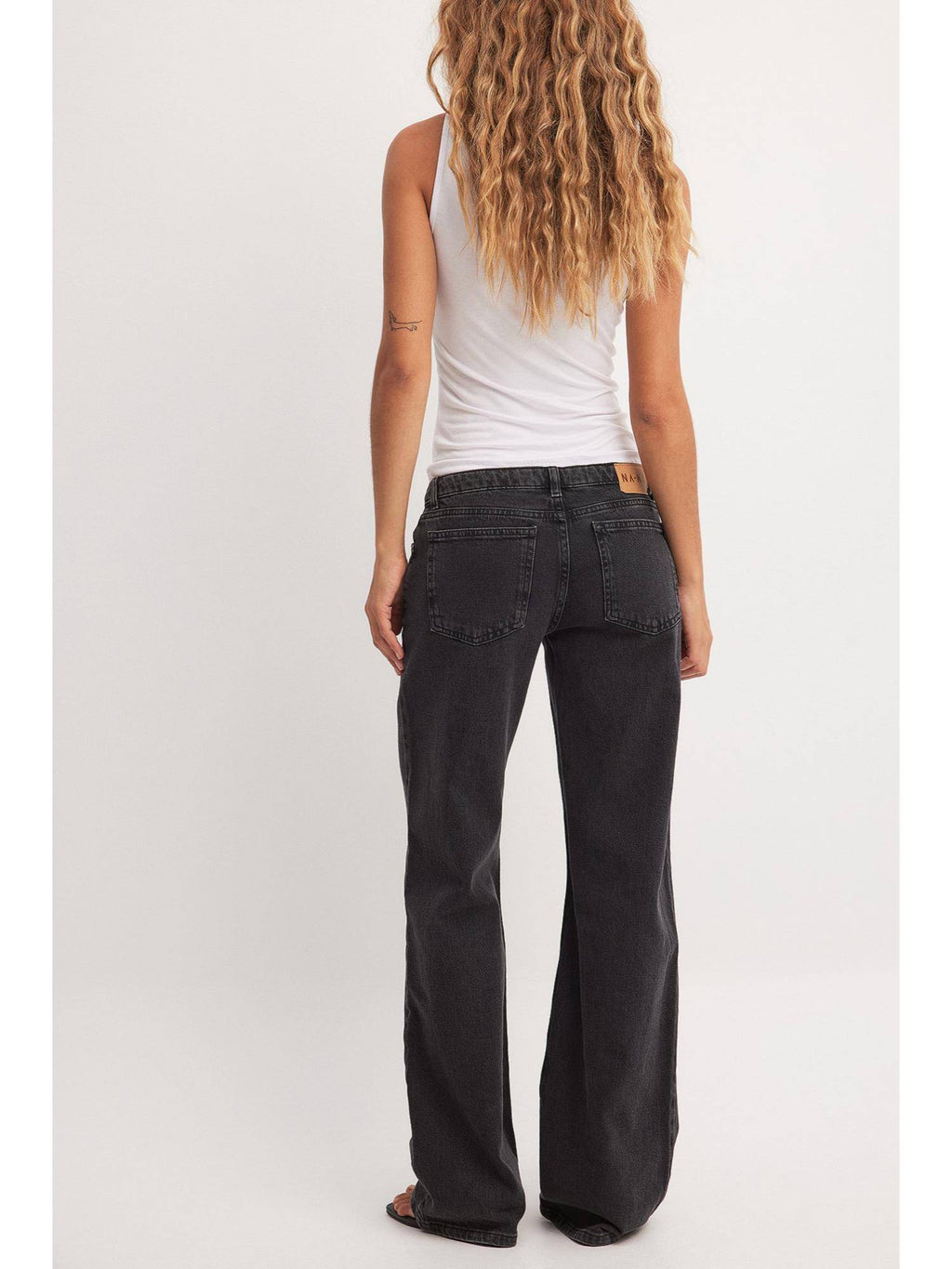 Low Waist Jeans - Washed Black | BT10 - view 4