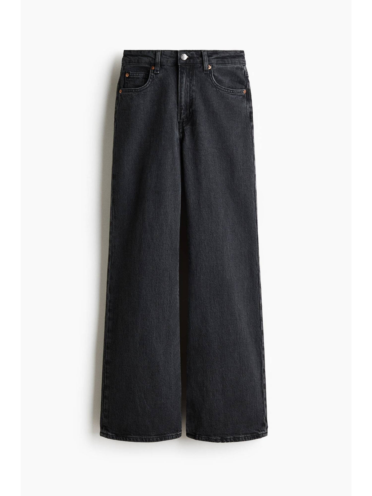 Women Grey Wide High Jeans | ST23 - view 5