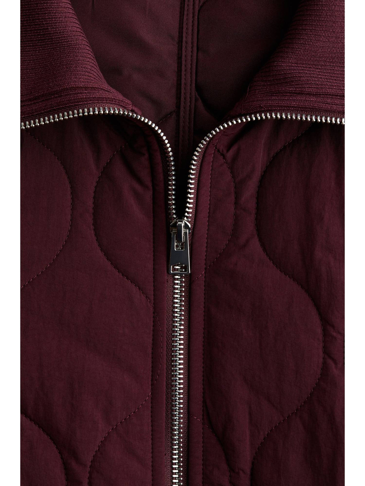 Women Black Oversized Quilted Jacket | JC78 - view 4