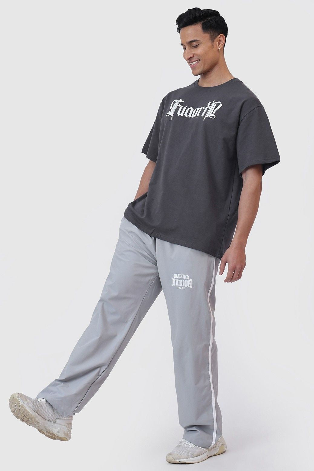 Brookline Oversized T-shirt Dark Grey