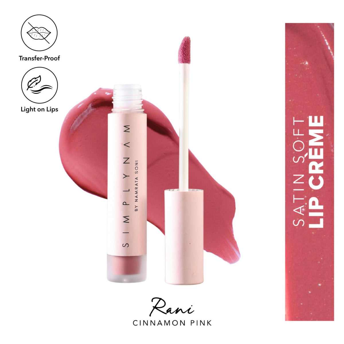 Satin Soft Lip Creme, Hydrating, Botanical Colour for Everyday Lips | L12 - view 57