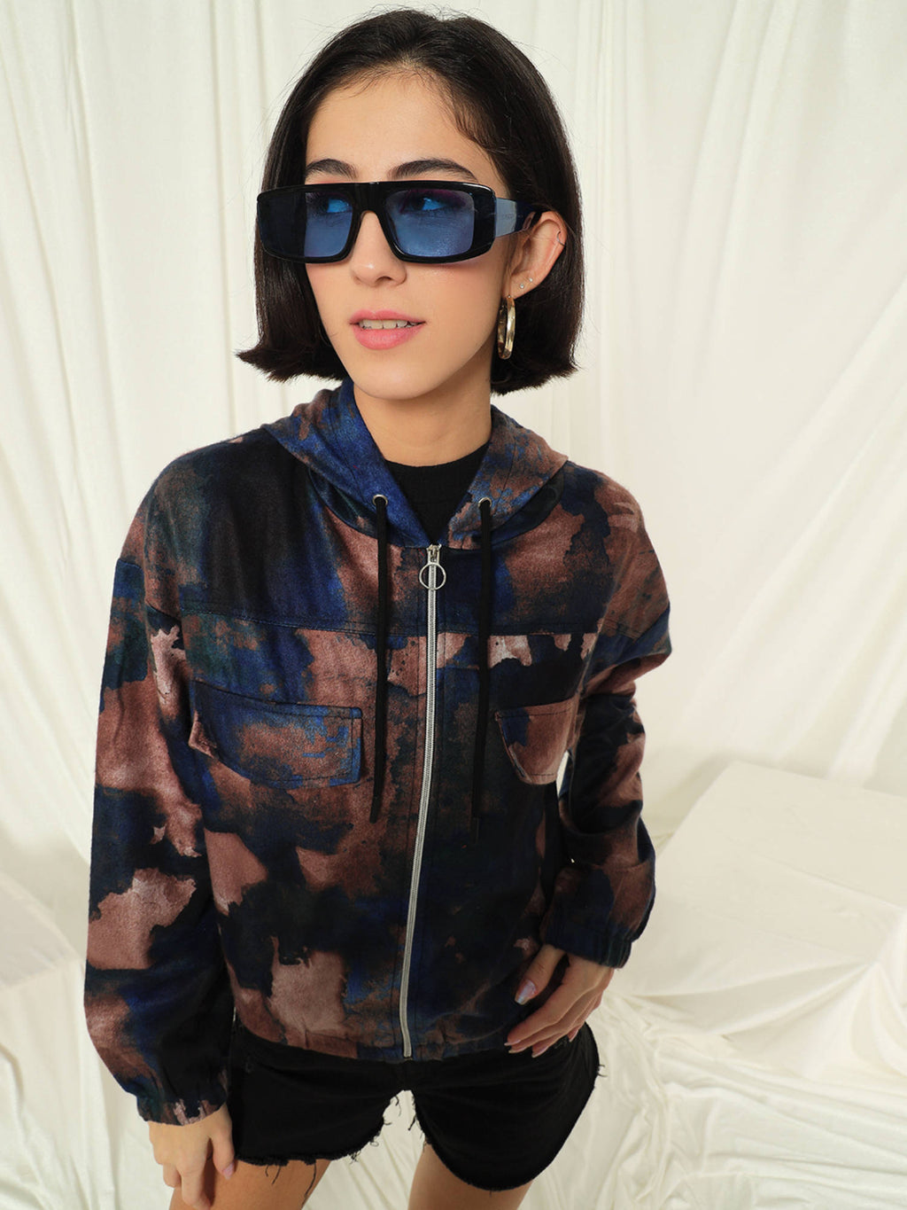 Multi-Color Polyester Jacket | JC78 - view 3