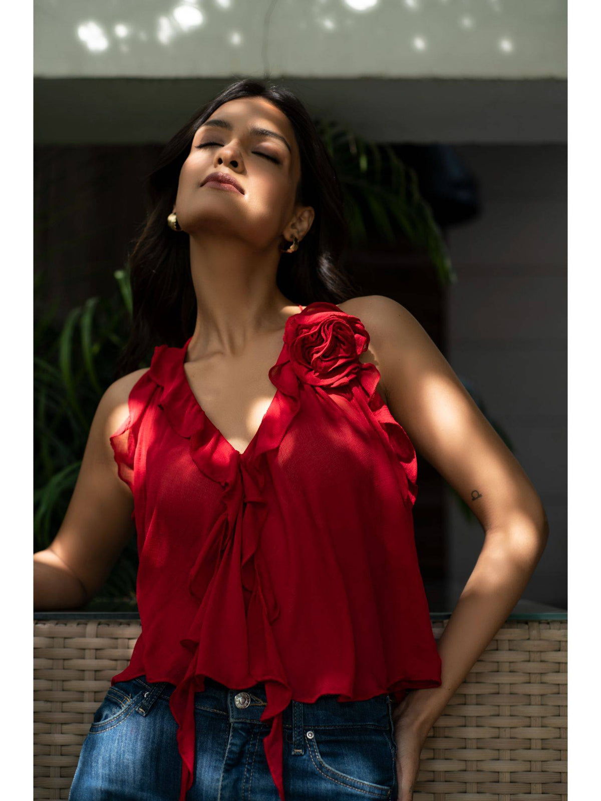 Red Mia Top | HT67 - view 12