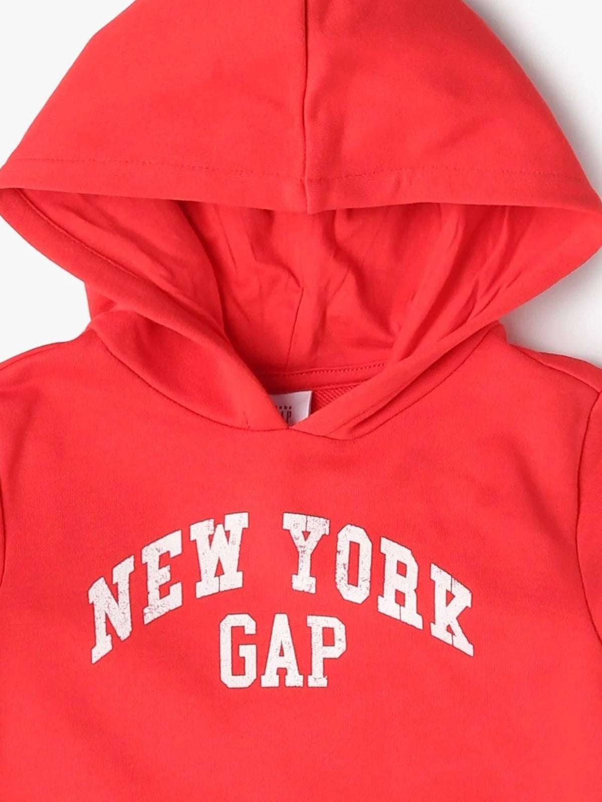 Red Solid Relaxed Fit Hoodie | HD56 - view 3