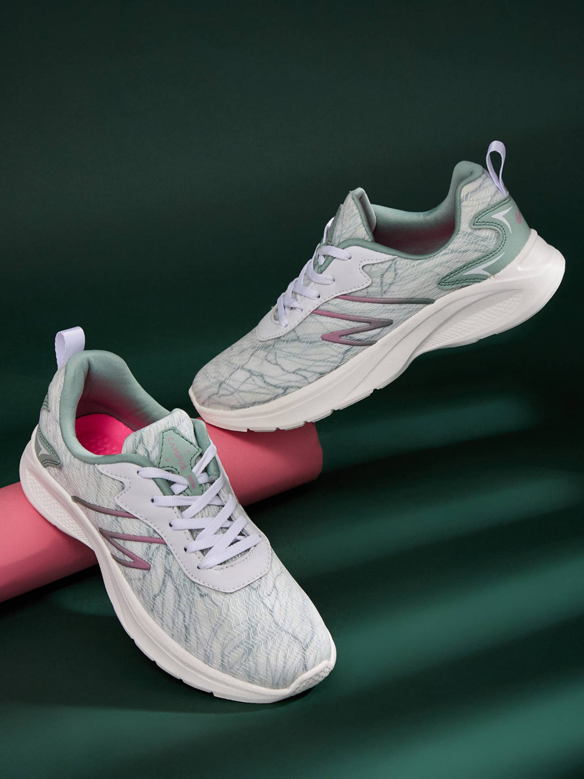 Terra Green Women Running Shoes | SH9 - view 1