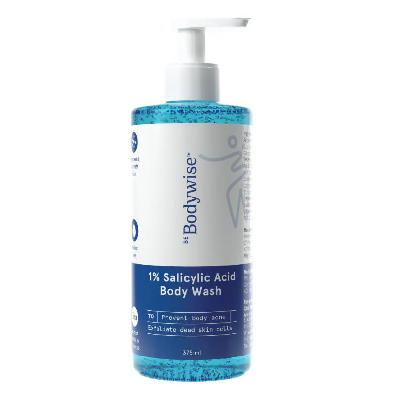 1% Salicylic Acid Body Wash, Treats Body Acne & Strawberry Skin - Exfoliating Shower Gel | BWS9 - view 28