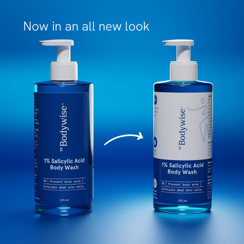 1% Salicylic Acid Body Wash, Treats Body Acne & Strawberry Skin - Exfoliating Shower Gel | BWS9 - view 26