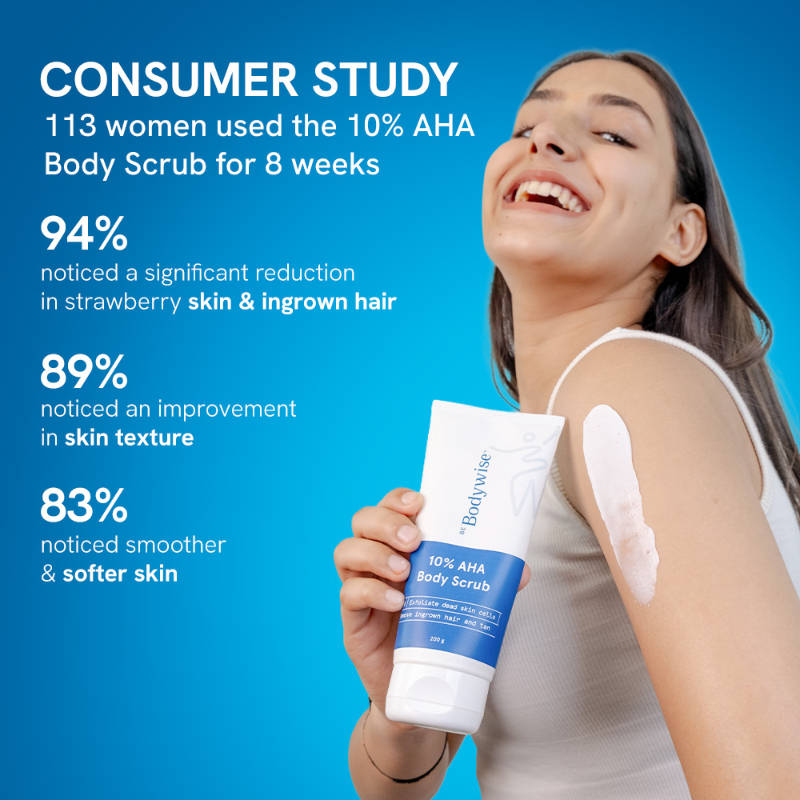 10% AHA Lactic Acid Body Scrub | BWS9 - view 6