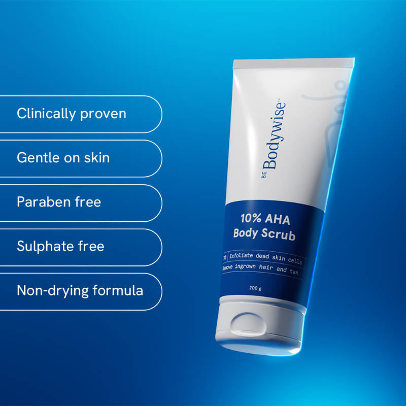 10% AHA Lactic Acid Body Scrub | BWS9 - view 8