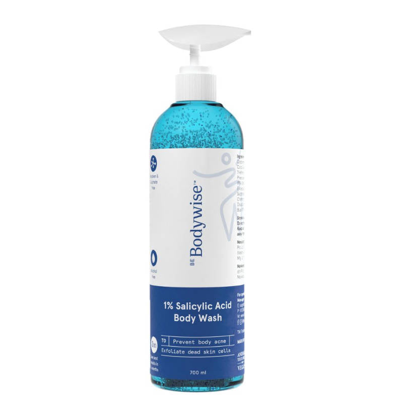 1% Salicylic Acid Body Wash, Treats Body Acne & Strawberry Skin - Exfoliating Shower Gel | BWS9 - view 38