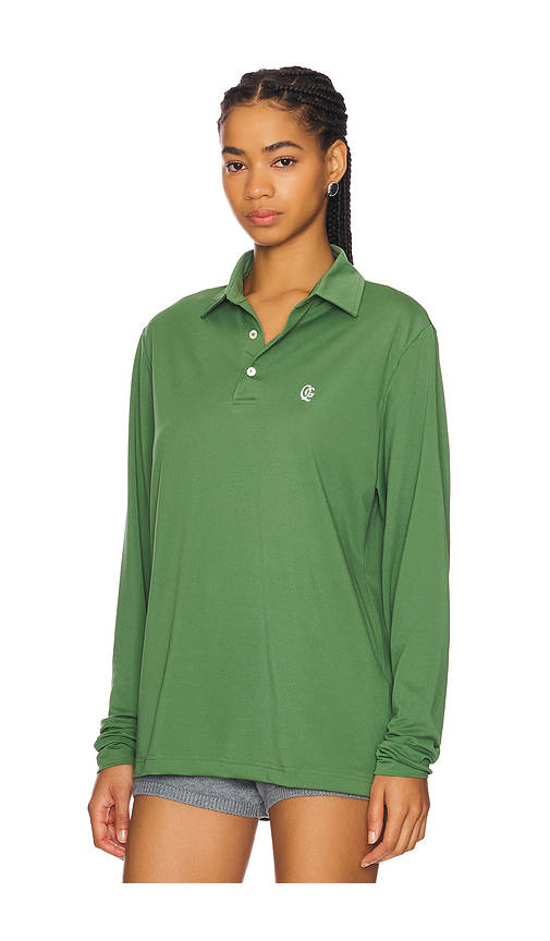 Monogram Long Sleeve Polo | PW43 - view 3