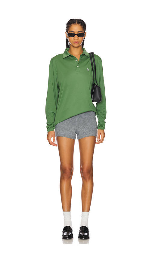 Monogram Long Sleeve Polo | PW43 - view 5