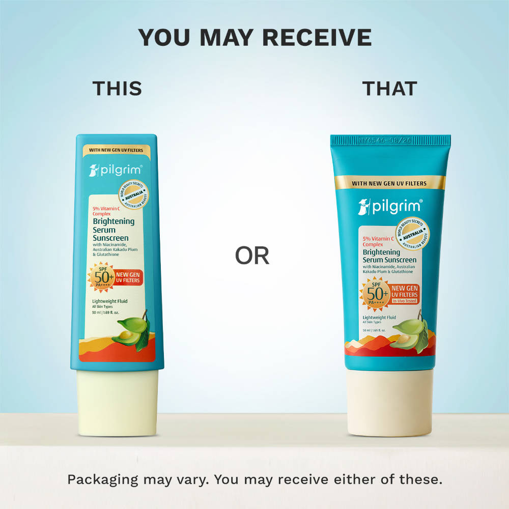 5% Vitamin C Complex Brightening Serum Sunscreen SPF50+PA++++ In-Vivo tested No White Caste | FC3 - view 2