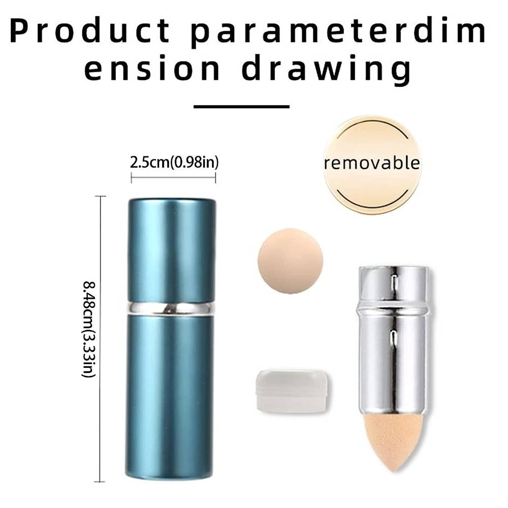 Double Sided Volcanic Face Roller And Beauty Blender Makeup Sponge Beauty Tool Set | T32 - view 3