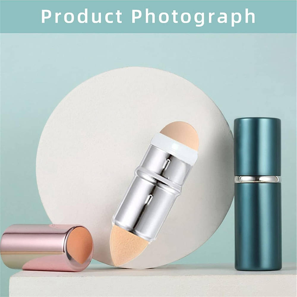 Double Sided Volcanic Face Roller And Beauty Blender Makeup Sponge Beauty Tool Set | T32 - view 4