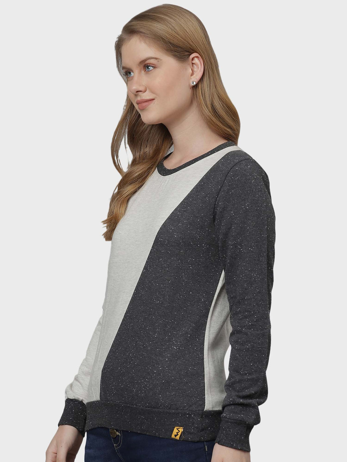 Multi-Color Solid Sweatshirt | SS90 - view 2
