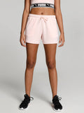 RTG Interlock Women Pink Shorts - view 1