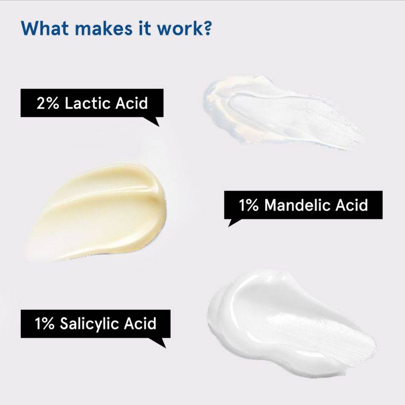 1% Salicylic Acid Body Wash & 4% AHA BHA Underarm Roll On - Helps Exfoliate Skin | BWS9 - view 3