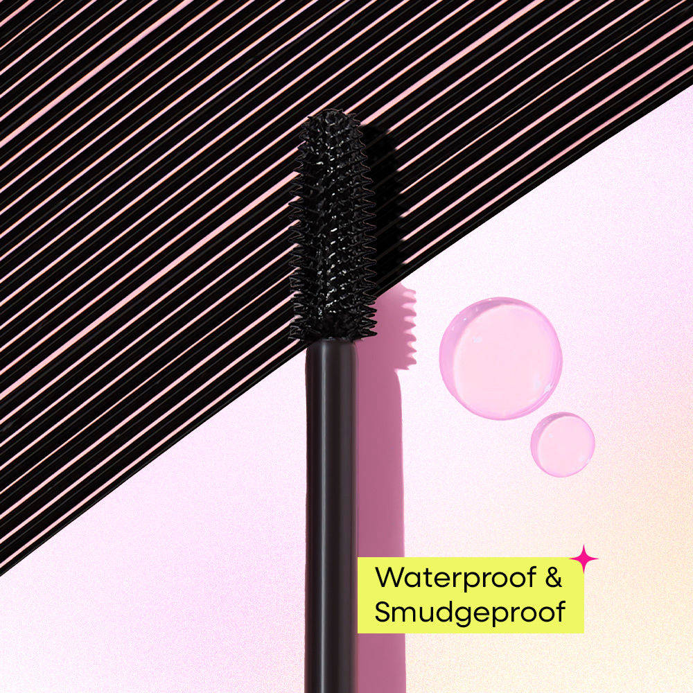 Nykaa Black Magic Waterproof & Smudgeproof Mascara - Extreme Black | E20 - view 3