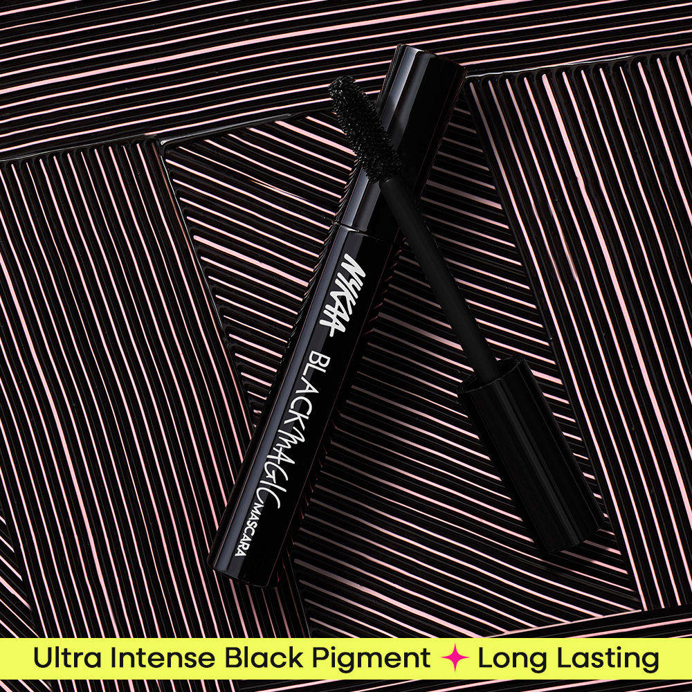 Nykaa Black Magic Waterproof & Smudgeproof Mascara - Extreme Black | E20 - view 5