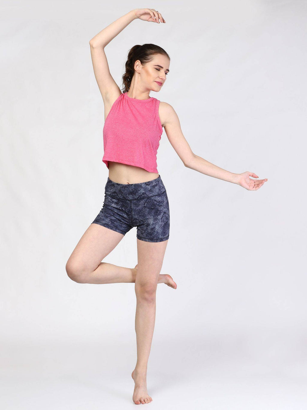 Stylish Multi Color Printed Hot Pants - view 10