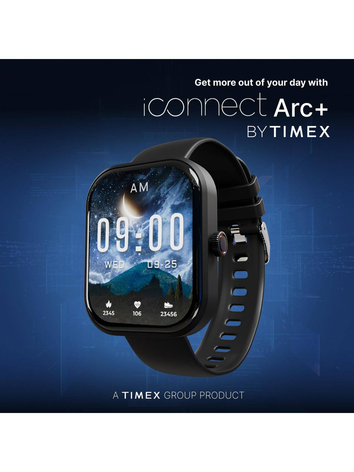 iConnect Arc+ 2.01" IPS Display BT Calling Smartwatch - TWIXW1600T | W92 - view 3