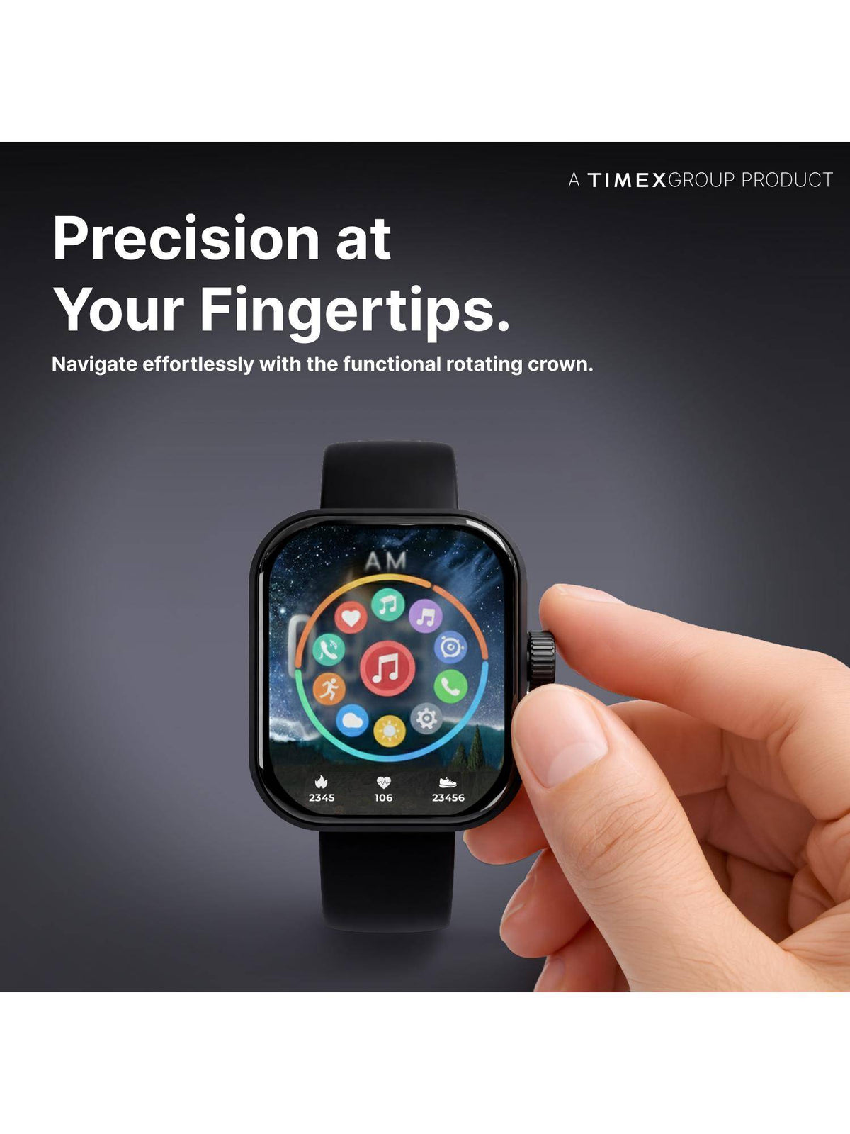 iConnect Arc+ 2.01" IPS Display BT Calling Smartwatch - TWIXW1600T | W92 - view 6