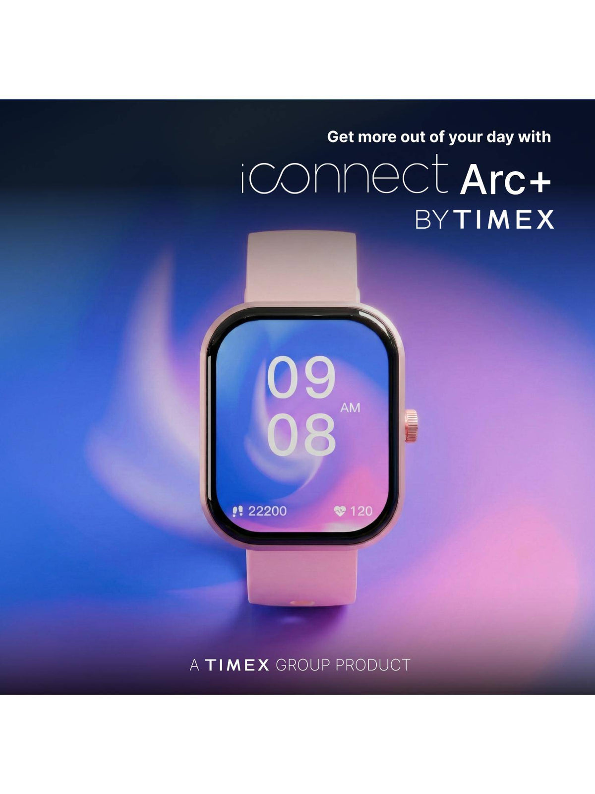 iConnect Arc+ 2.01" IPS Display BT Calling Smartwatch - TWIXW1601T | W92 - view 3
