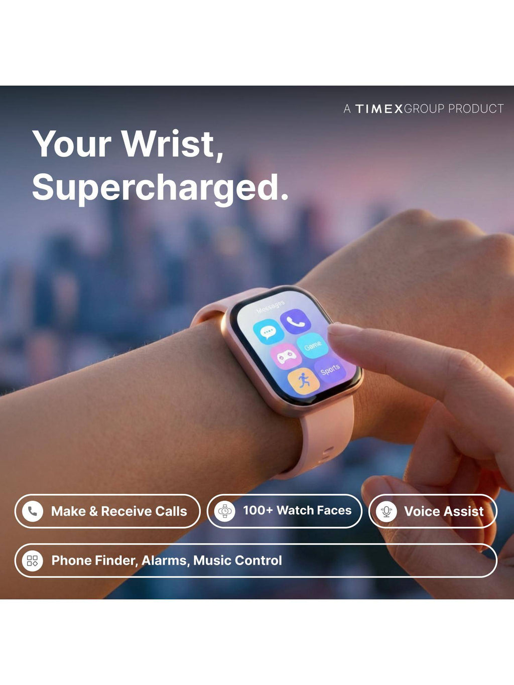 iConnect Arc+ 2.01" IPS Display BT Calling Smartwatch - TWIXW1600T | W92 - view 13