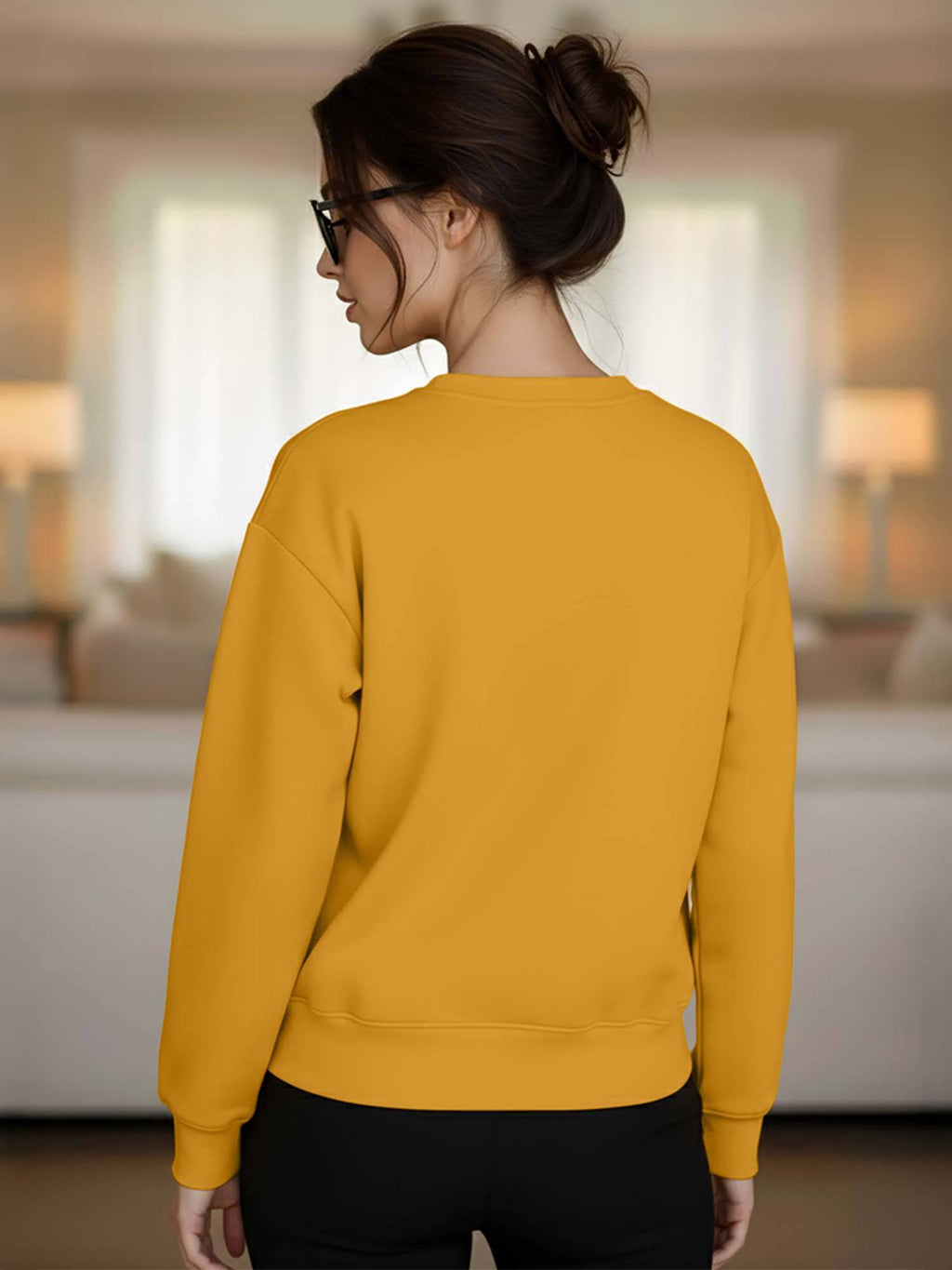 Fleece Loose Casual Sweatshirt | HD56 - view 4