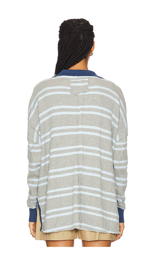 x We The Free Striped Travis Polo Tee | PW43 - view 3
