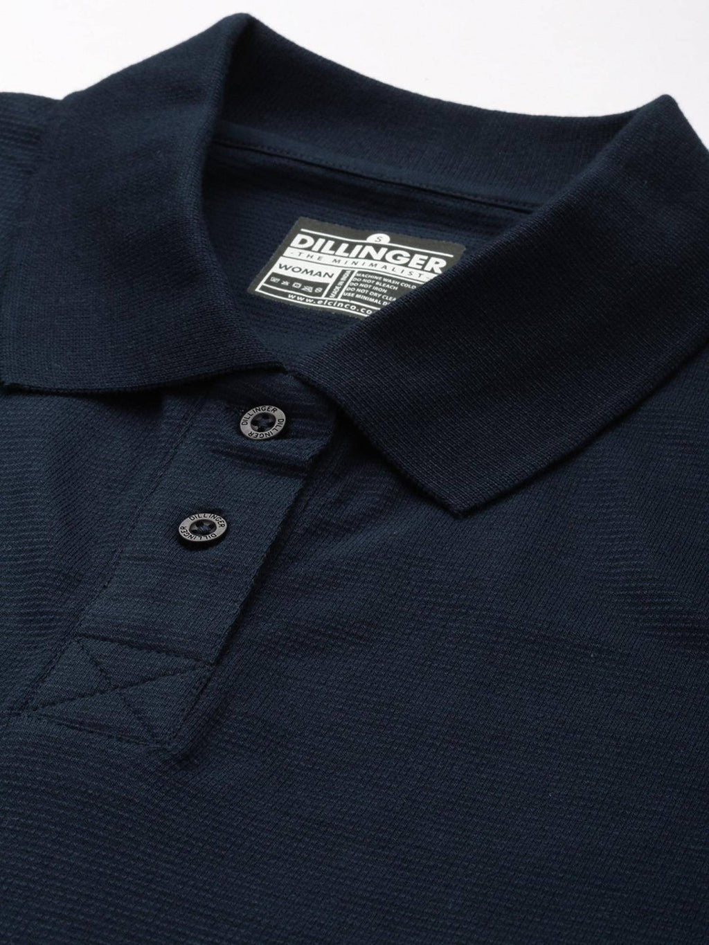 White Solid Oversized Polo T-Shirt | PW43 - view 28