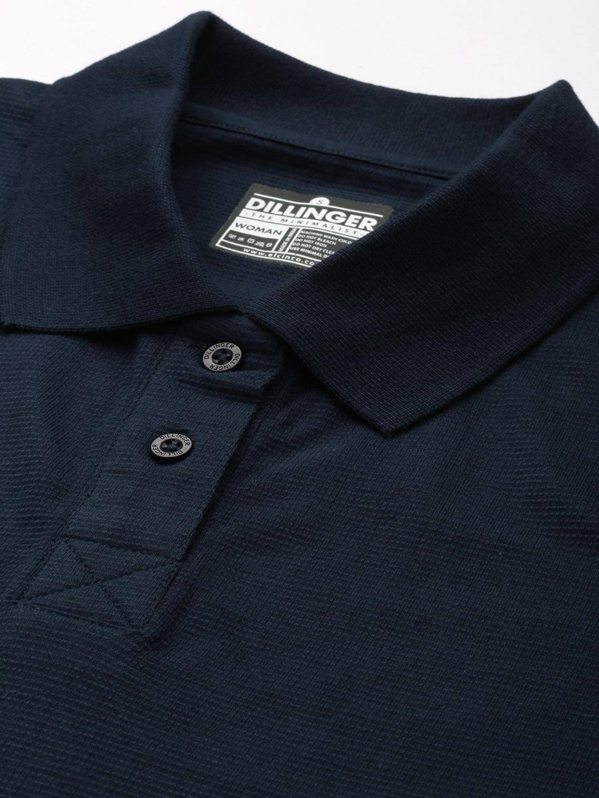 White Solid Oversized Polo T-Shirt | PW43 - view 28