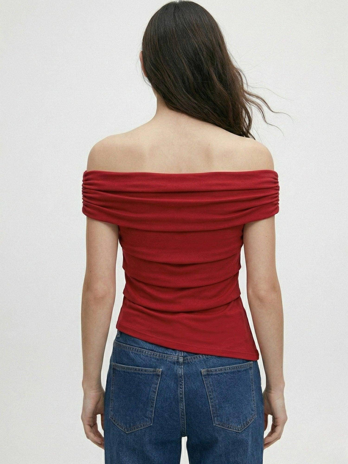 Brown Crinkled Top | pt51 - view 9