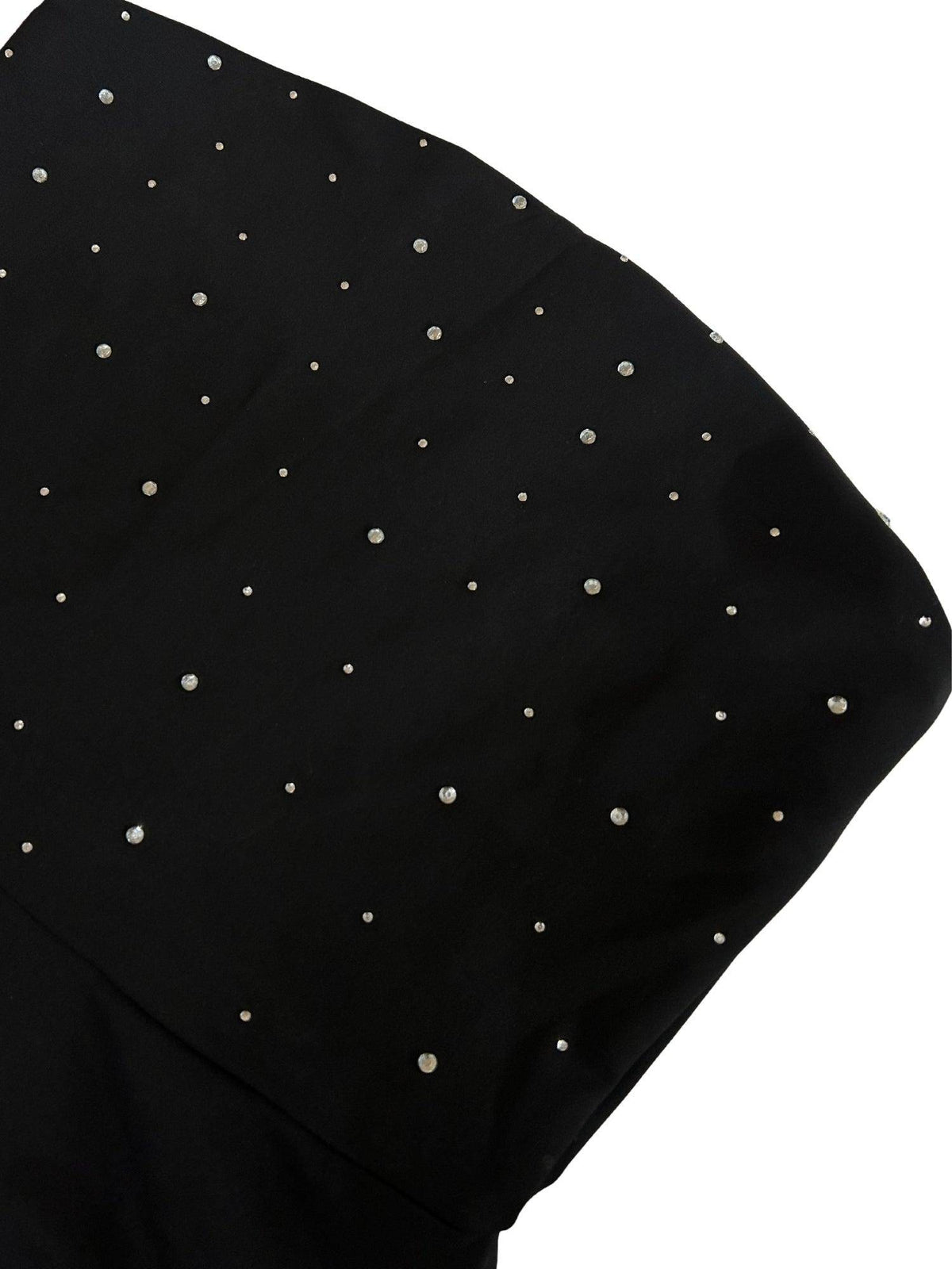 Black Tube Peplum Top | pt51 - view 4