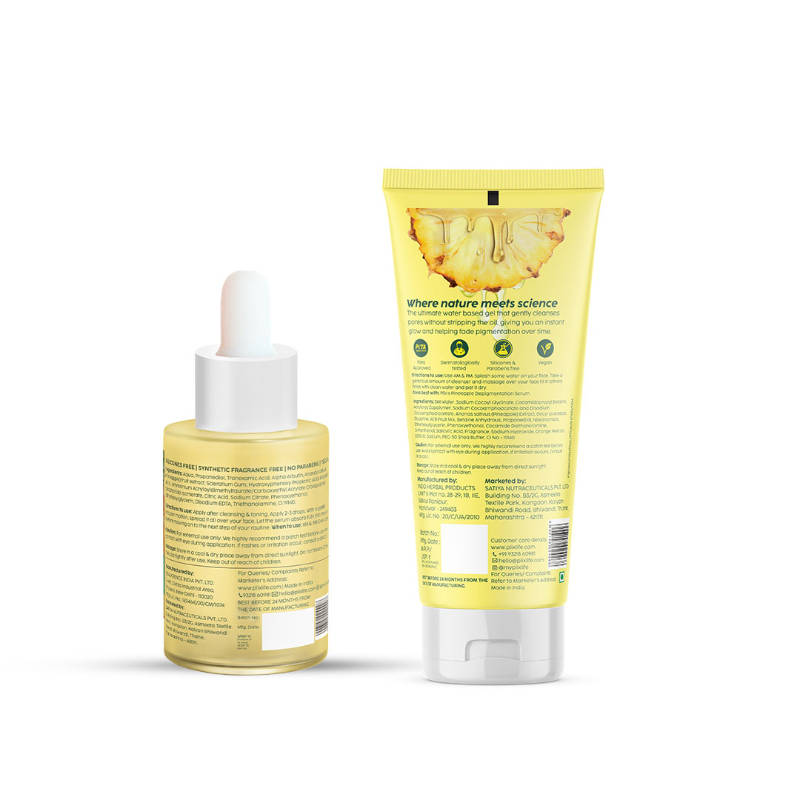 5% Pineapple Foaming Face Wash And Serum | PL1 - view 2