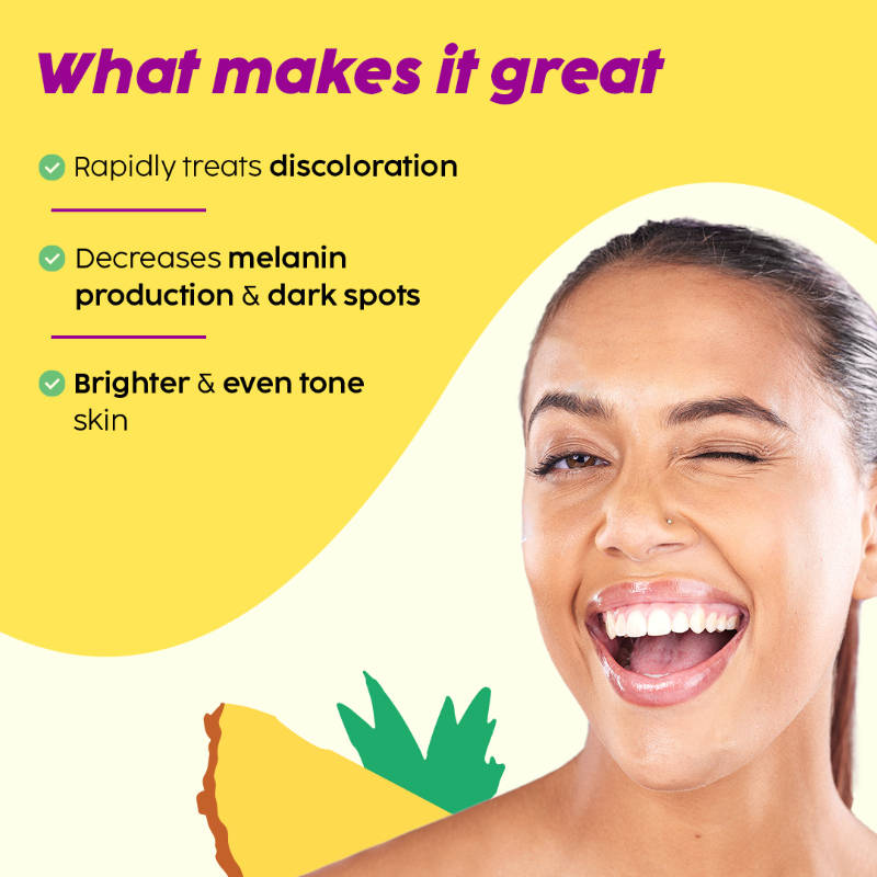5% Pineapple Foaming Face Wash And Serum | PL1 - view 3