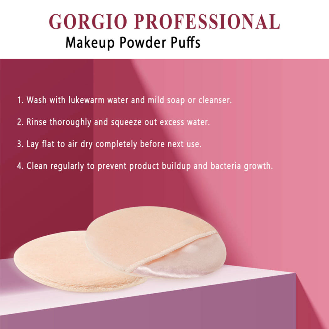 Powder Plush Powder Puff GMP0094 (Colour /Shape May Vary) | C83 - view 4
