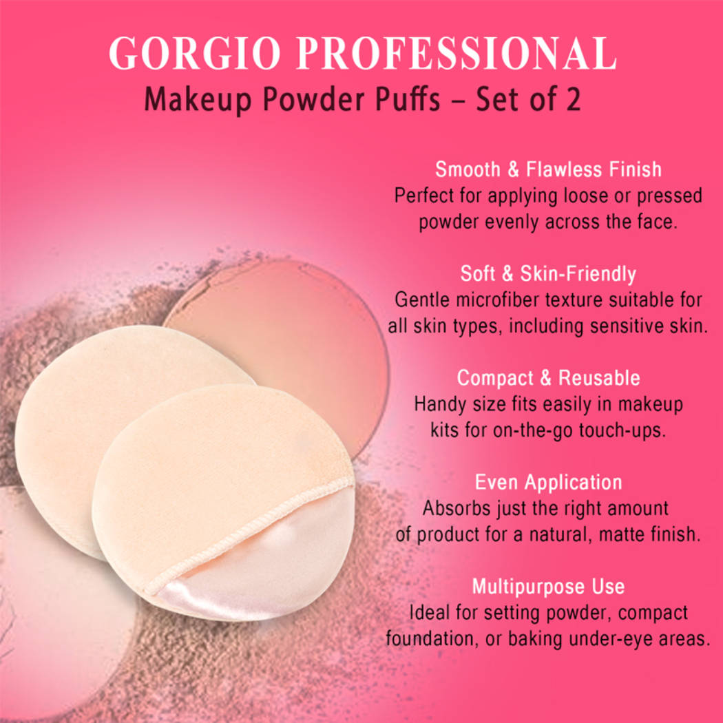 Powder Plush Powder Puff GMP0094 (Colour /Shape May Vary) | C83 - view 5
